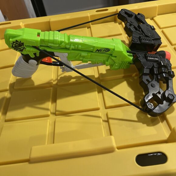 Nerf Zombie Strike Wrathbolt Crossbow Toy Hasbro 2017 One Round - Picture 1 of 12